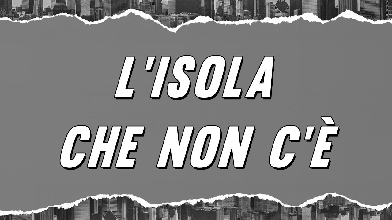 Edoardo Bennato - L'isola che non c'è (Testo)
