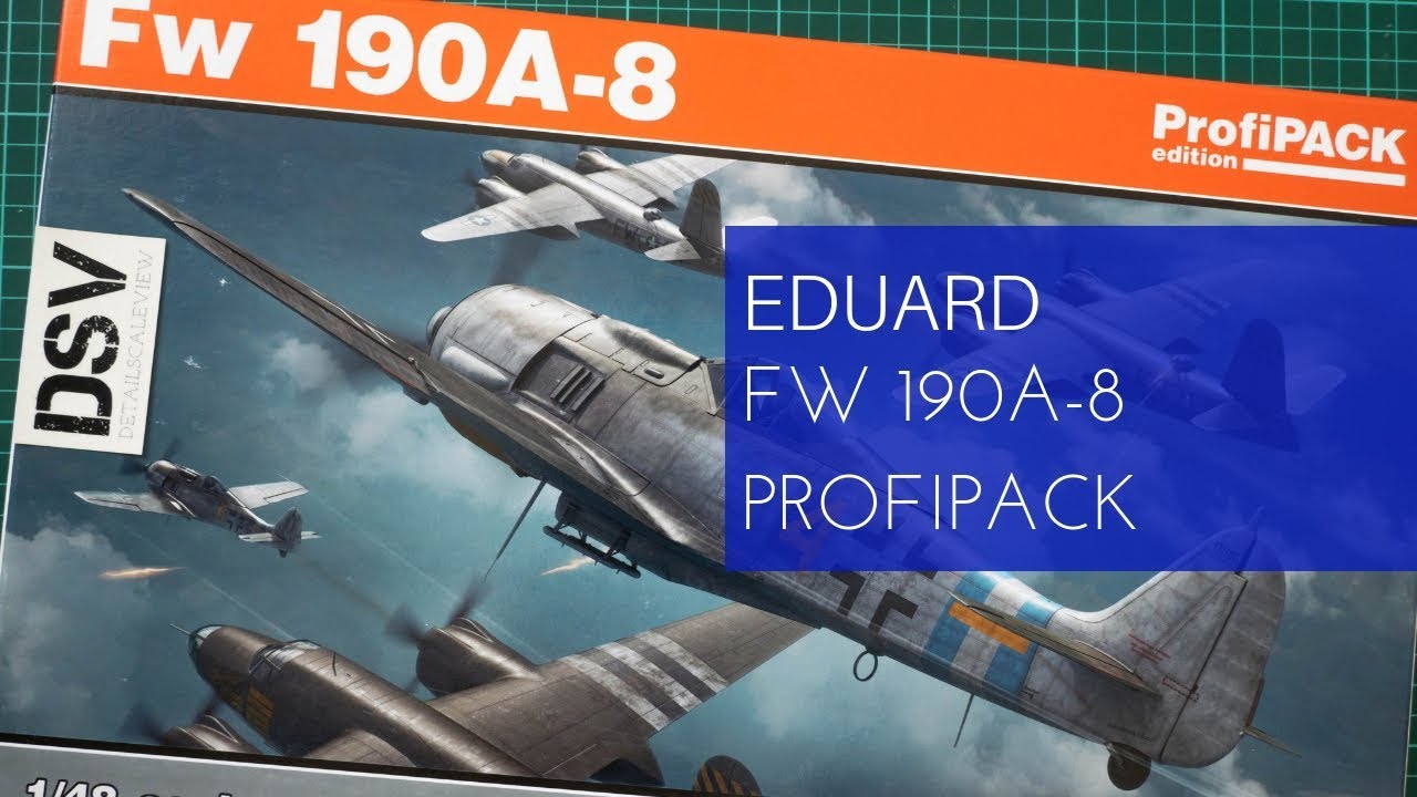Eduard 148 Fw 190A-8 Profipack (82147) Review