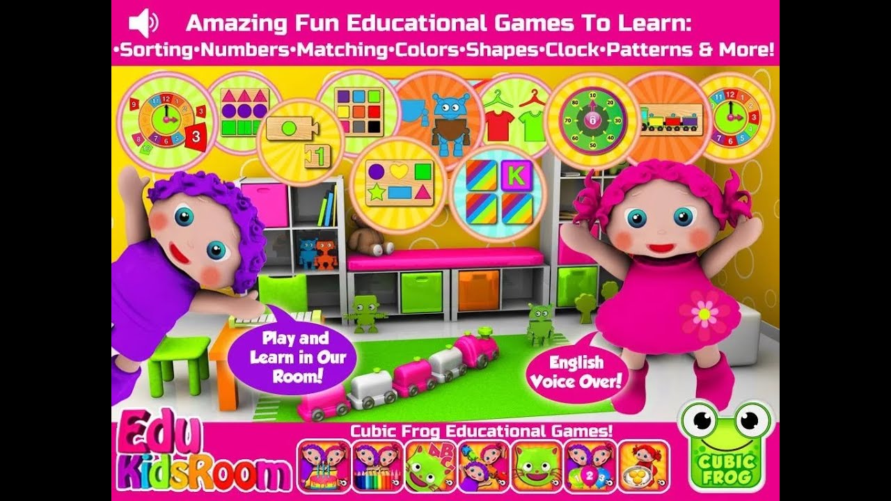 EduKidsRoom PreK Toddler Games Educational Brain Games Android Gameplay Video