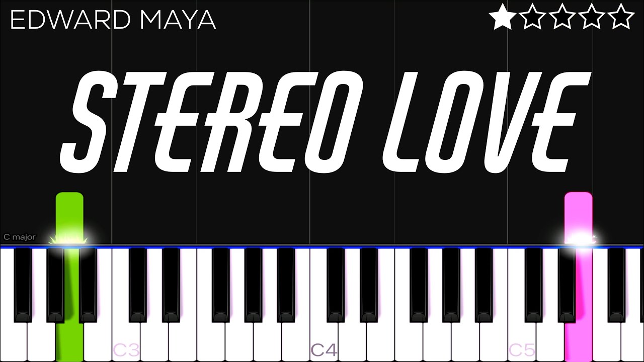 Edward Maya & Vika Jigulina - Stereo Love | EASY Piano Tutorial