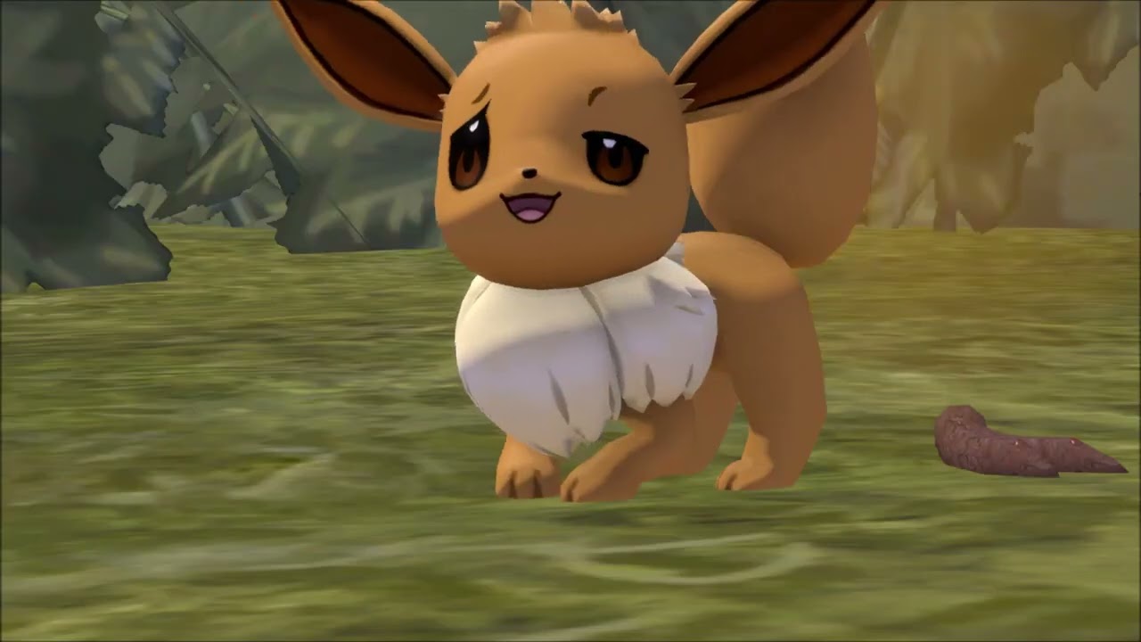 Eevee Pooping