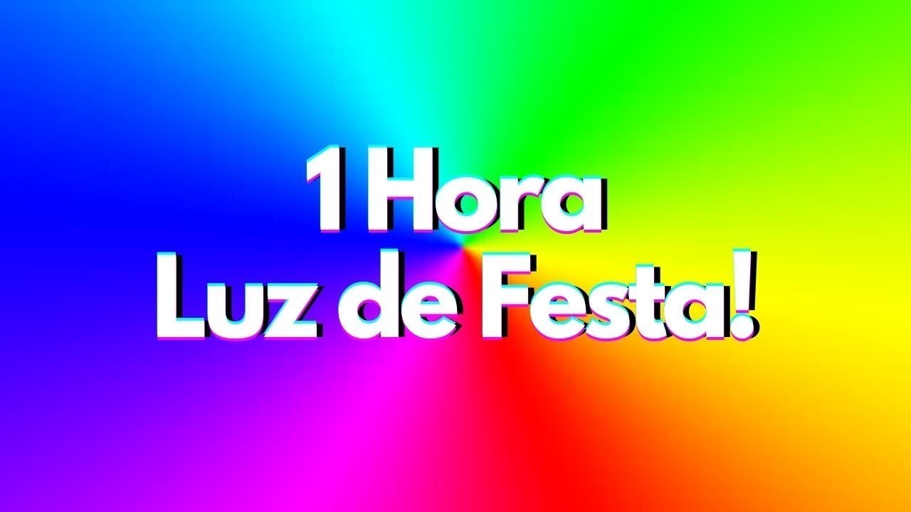 🌈EFEITO LUZ DE FESTA EM CASA COM MÚSICA! TELA COLORIDA | BALADA - STROBE LIGHT!! 🌈