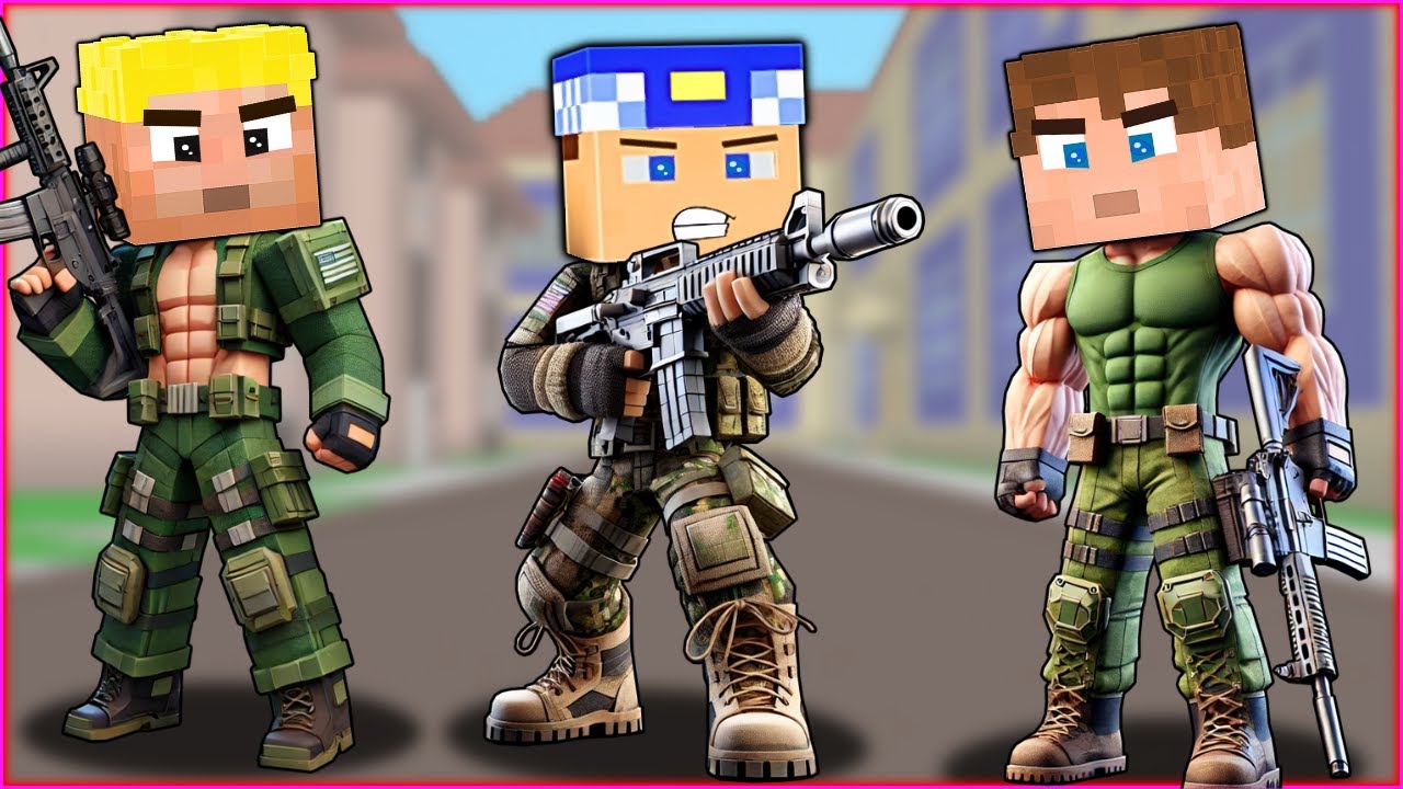 EFEKAN AND ALPEREN BECAME SOLDIERS! 😱 - Minecraft