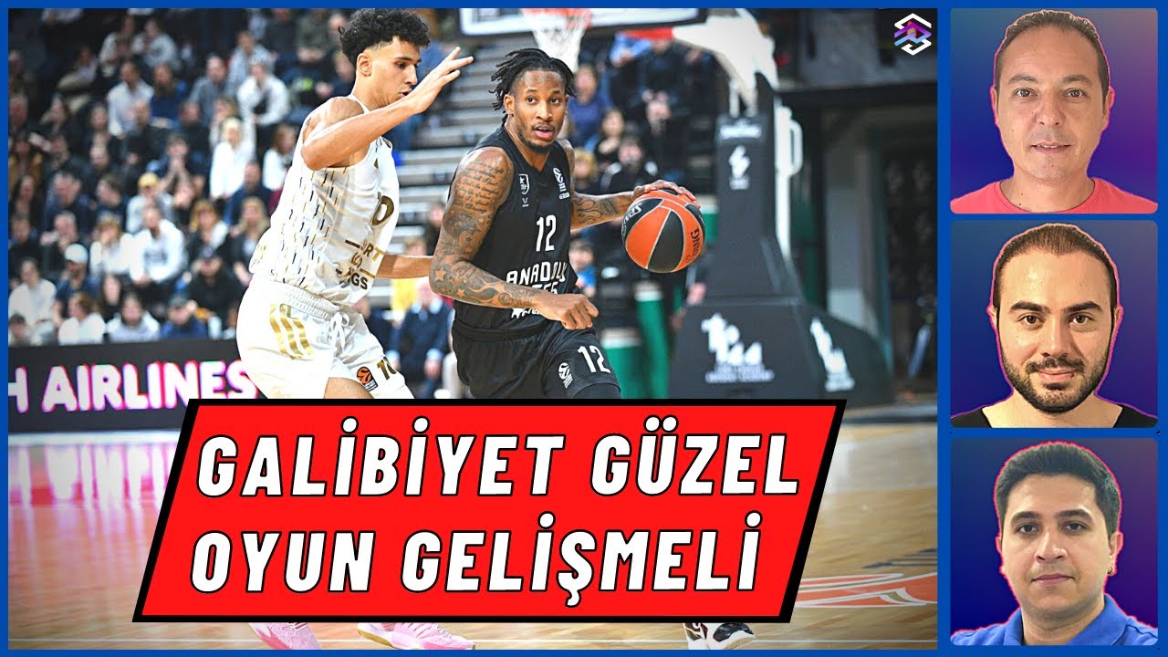 EFES ASVEL DEPLASMANINDA GALİP! | ASVEL - Anadolu Efes Maç Yorumu | EuroLeague | Basketbol