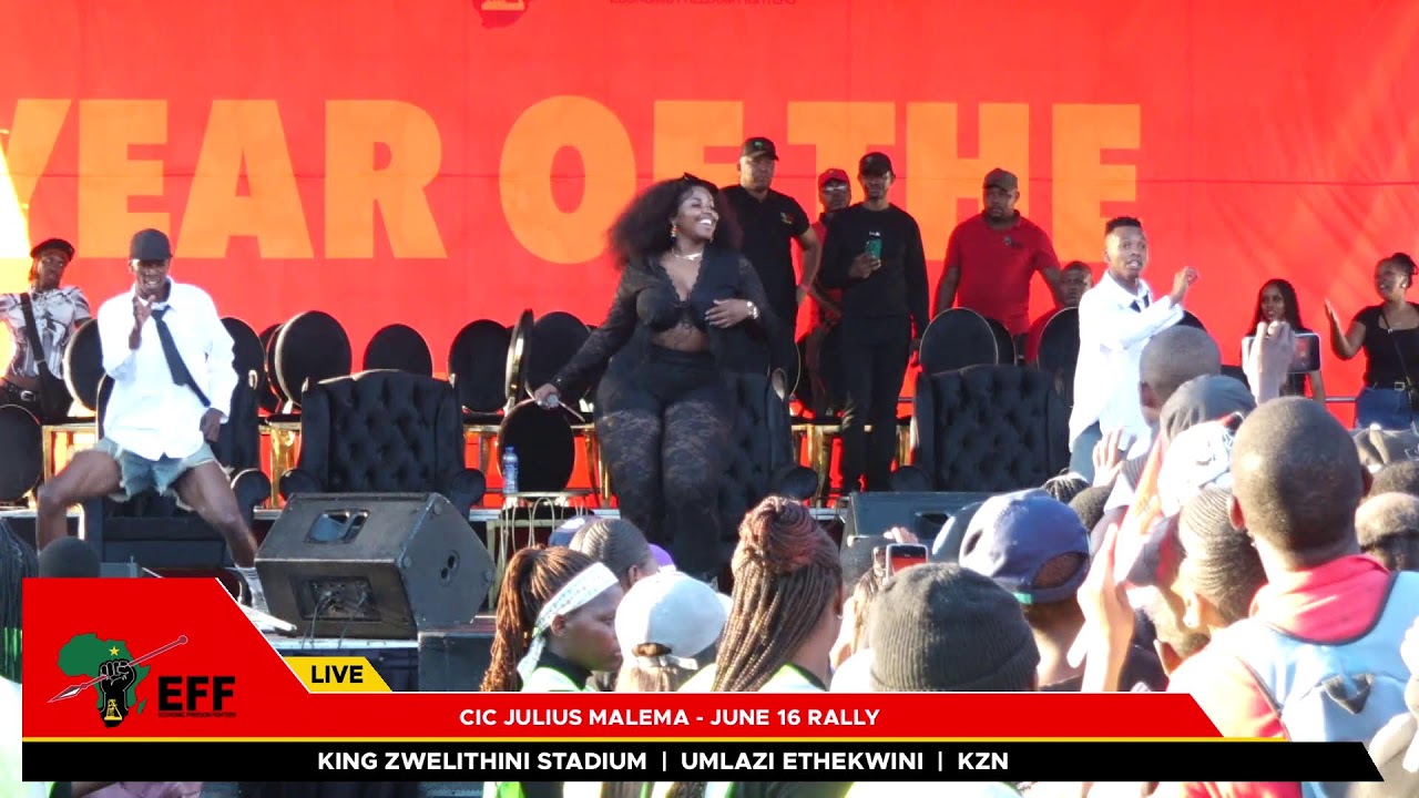 EFF Holds #EFFJune16Rally at King Zwelithini Stadium