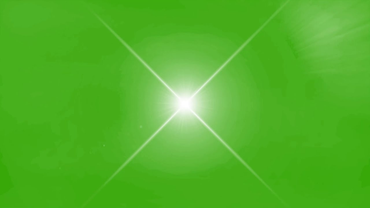 Effects shine light green screen, flare, glow, shining, sparkling FREE