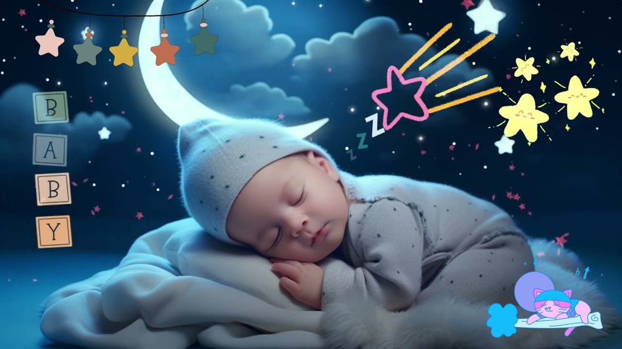 Efficient Baby Sleep Solution: Mozart Brahms Lullaby | 3-Minute Gentle Sleep Aid - Baby Sleep Music