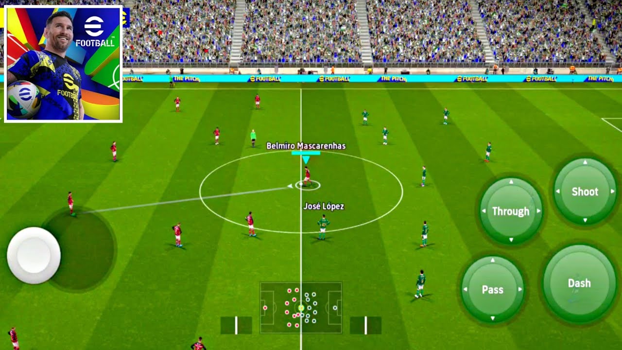 EFOOTBALL 2025 MOBILE | FIRST LOOK GAMEPLAY [60 FPS]