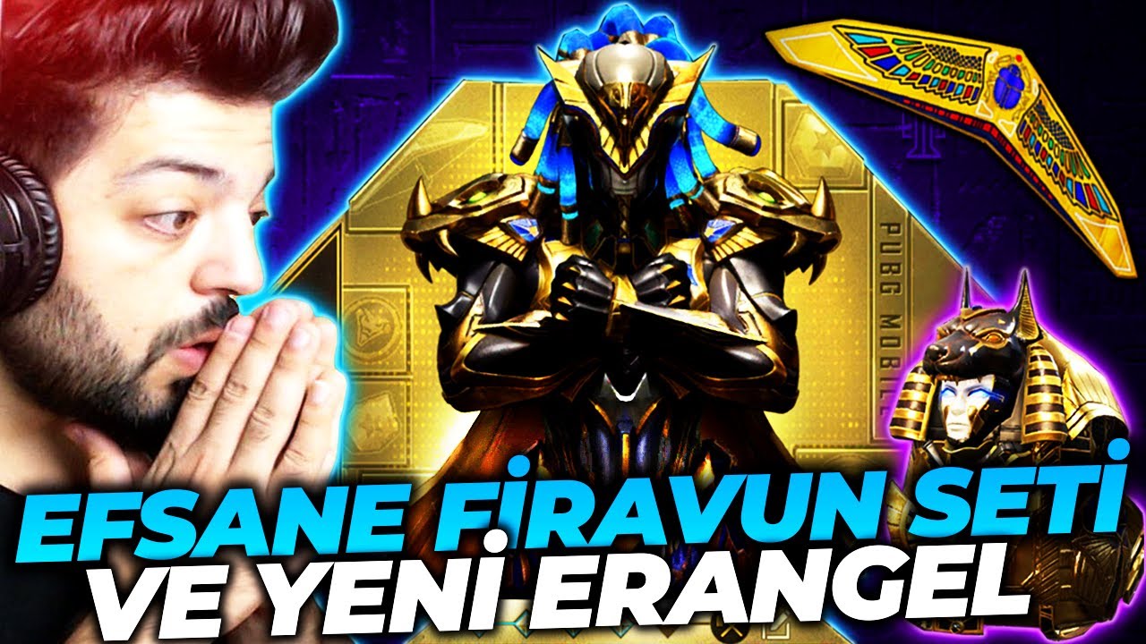 EFSANE FİRAVUN SETİ VE YENİLENEN ERANGEL DE YARGI PUBG Mobile