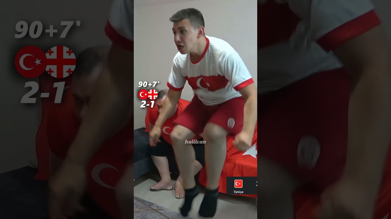 EFSANE MAÇ 🔥 Türkiye - Gürcistan | #euro2024withshorts