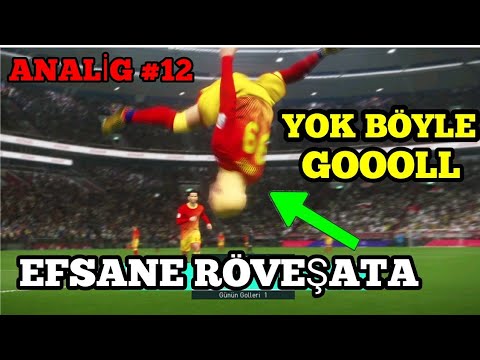 EFSANE RÖVEŞATA GOLÜ YOK BÖYLE GOL - PES 2018 ANALİG #12
