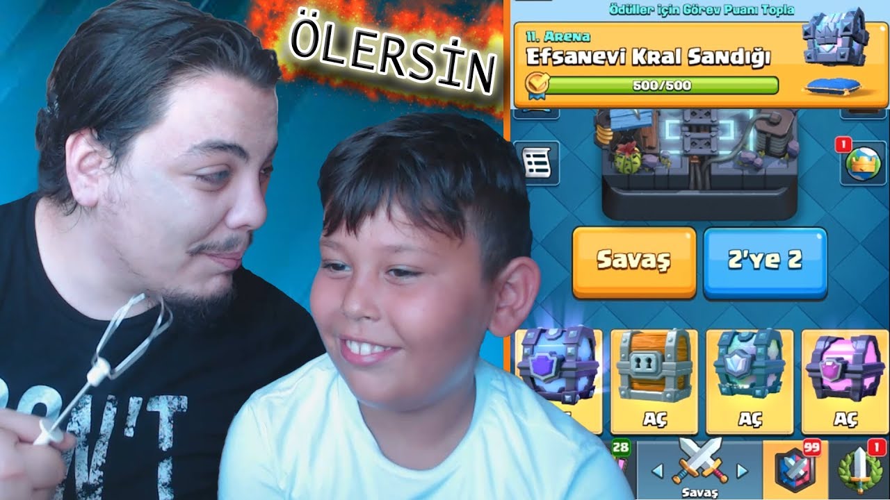 EFSANEVİ ÇIKMAZSA ÇOCUK ÖLÜR Clash Royale