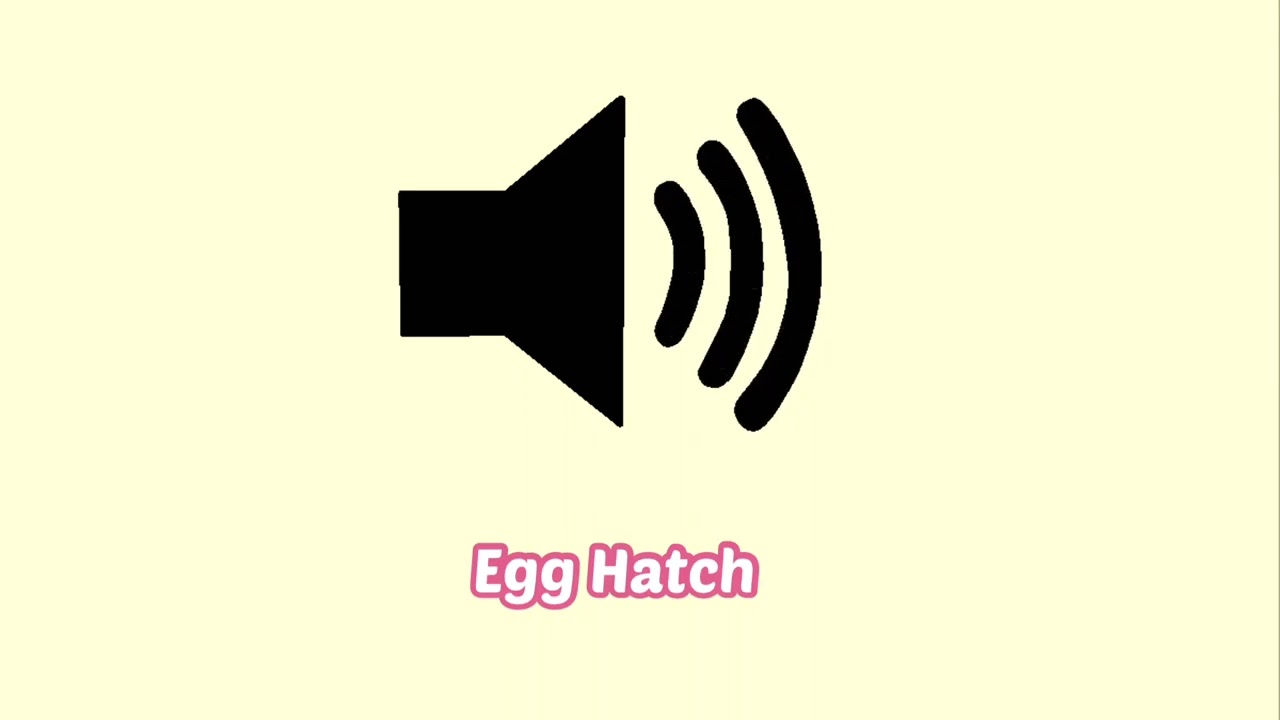 Egg Hatch Sound Effect