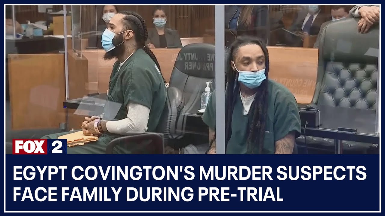Egypt Covington's murder suspects face family during pre-trial