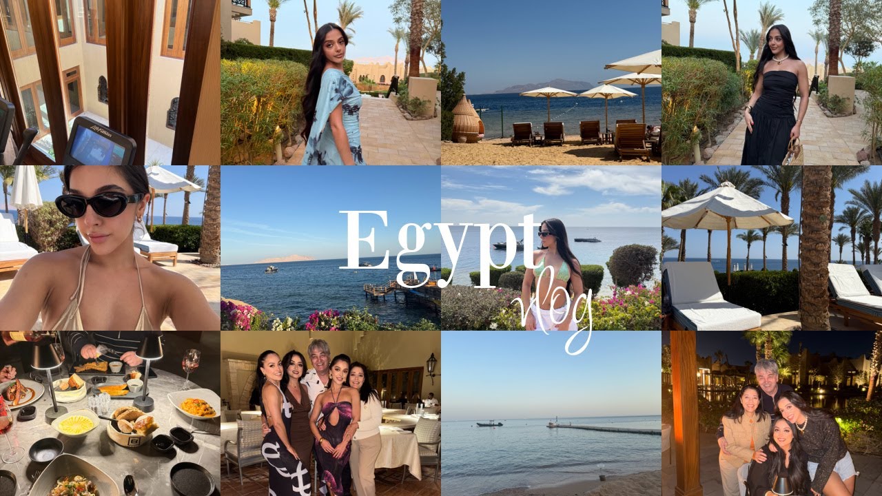 Egypt Family Vacation Vlog 🇪🇬 | Four Seasons Sharm El Sheikh, Beach Horse Riding & Fine Dining