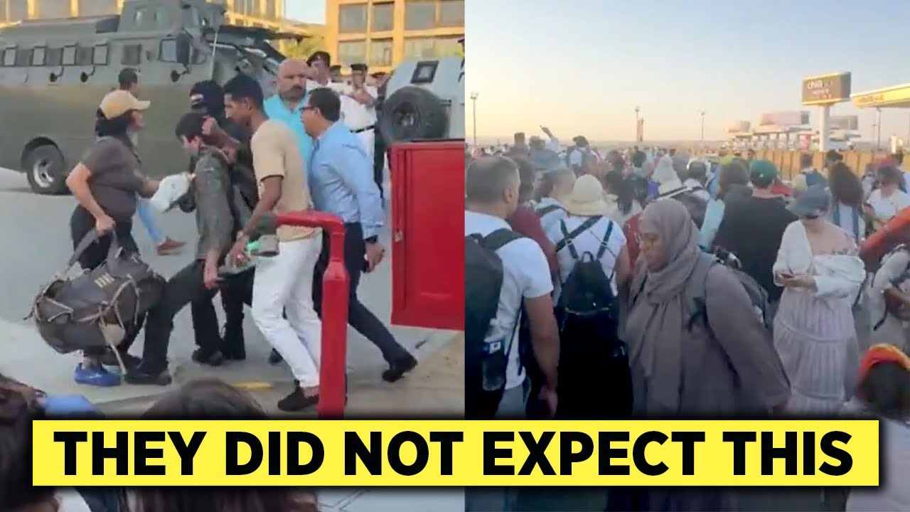 Egyptians Forcibly Removes Western Protestors