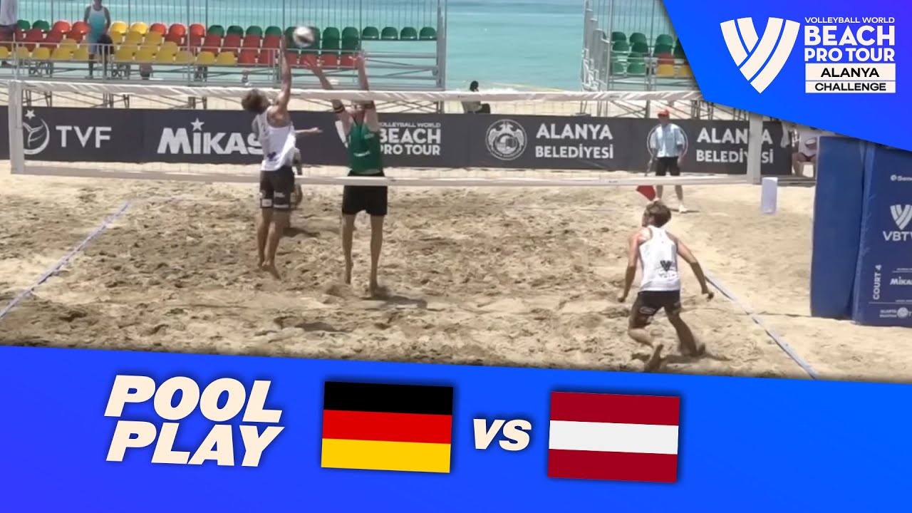 Ehlers/ Wickler vs. Bedritis/ Rinkevics - Pool Play Highlights | Alanya 2025 #BeachProTour