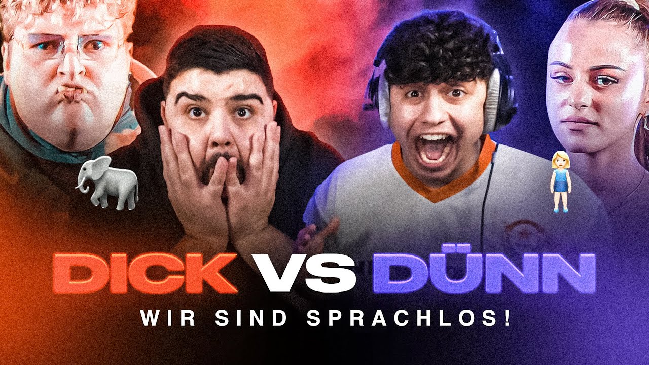 EHRENMANNRIUS ZERFETZT CHEYENNE + VSKILLZ 😂 DICK vs. DÜNN (RAPBATTLE) Reaction
