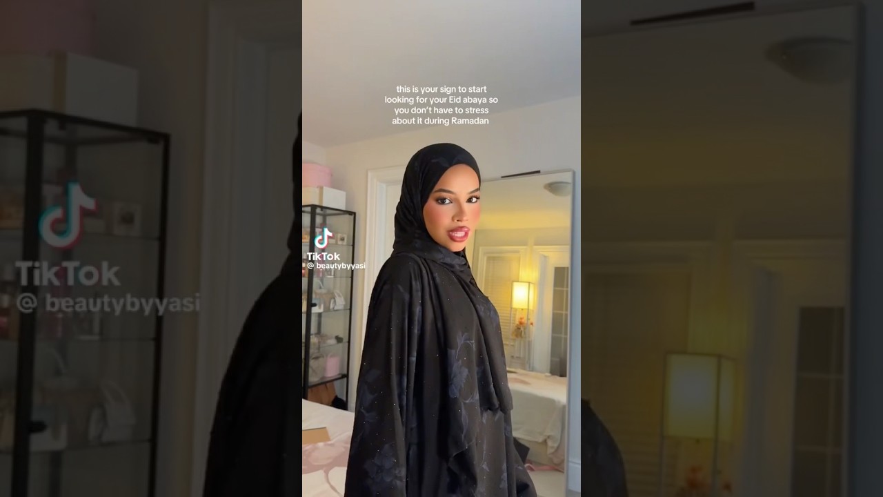 #eid #abaya #outfit #ramadan #hijab #shorts #tiktok