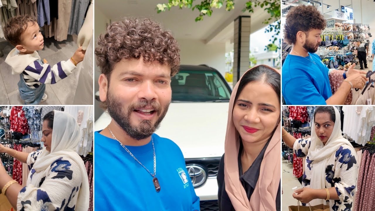 Eid Shopping 🛍️ Movie & Fun 🍿 | Mashura | Basheer Bashi | Suhana | Sunaina | Zaigham | Ebran