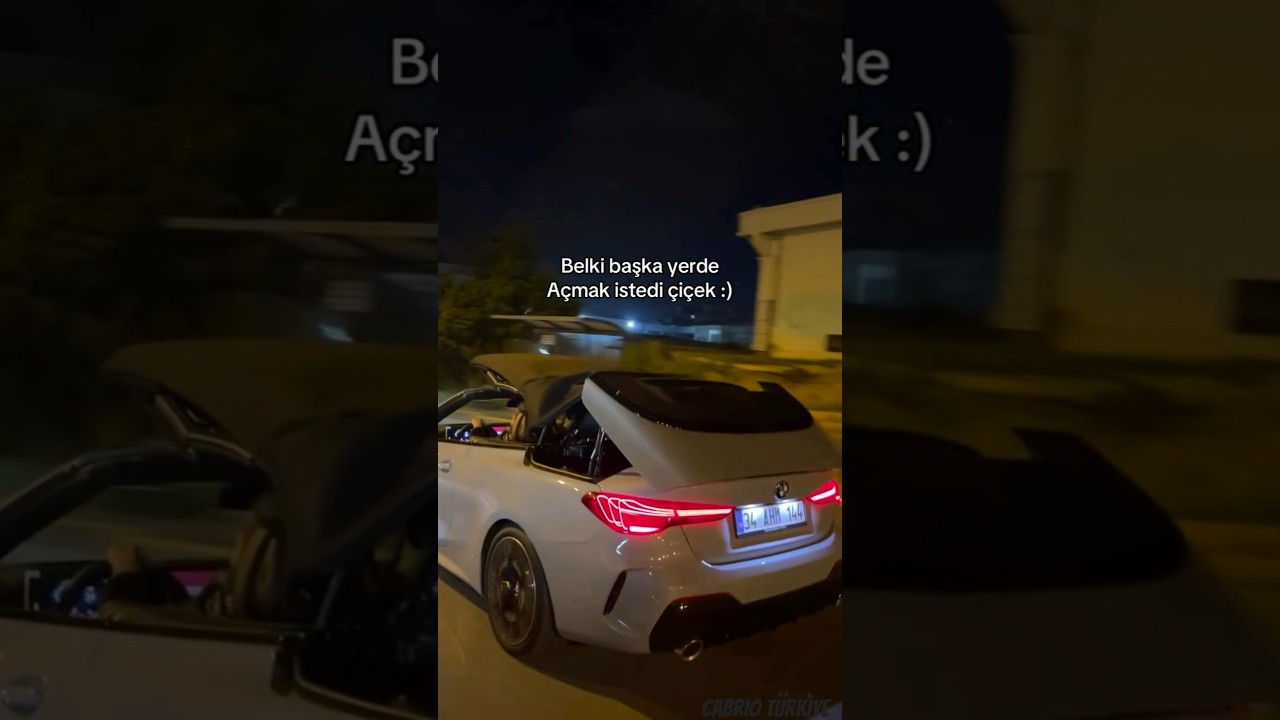 ÇİÇEK AÇAN CABRİO | BMW 430i #xDrive #MSport #gt#cars #tiktok #shorts #keşfet #REELS #like #öneçıkar