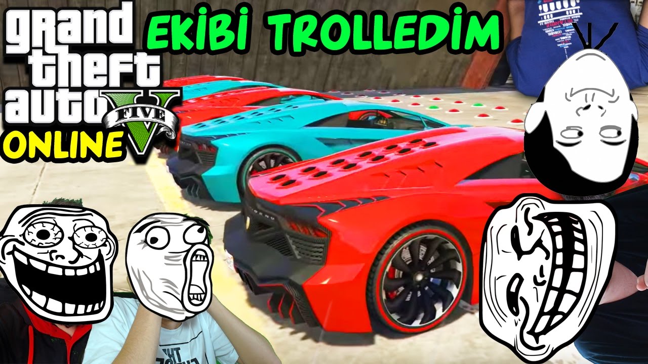EKİBİ TROLLEDİM! | GTA 5 ONLINE