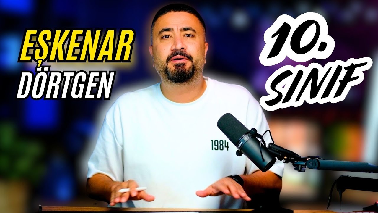 Eşkenar Dörtgen | Çokgenler ve Dörtgenler 10 | 10.SINIF MATEMATİK MatBook | 2025