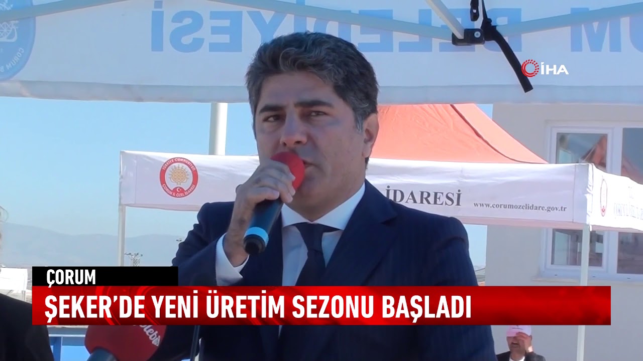 Şeker'de yeni üretim sezonu başladı