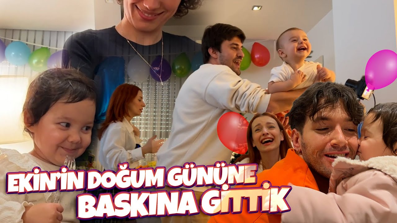 Ekin'in doğum gününe baskına gittik! - Nisan's Vlog!
