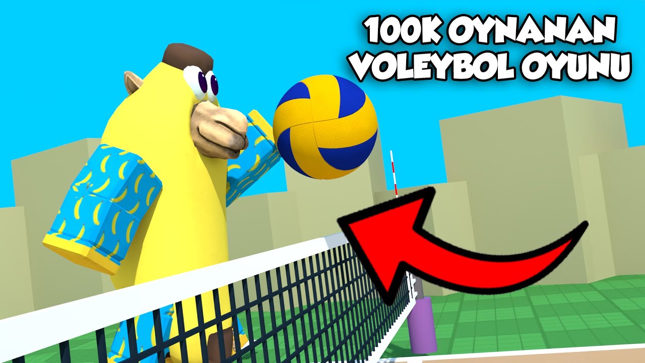🏐EKİPLE ROBLOX'TA VOLEYBOL!
