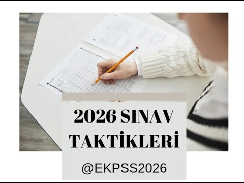 EKPSS 2026 : Sınav stratejileri ve En İyi Hazırlık taktikleri