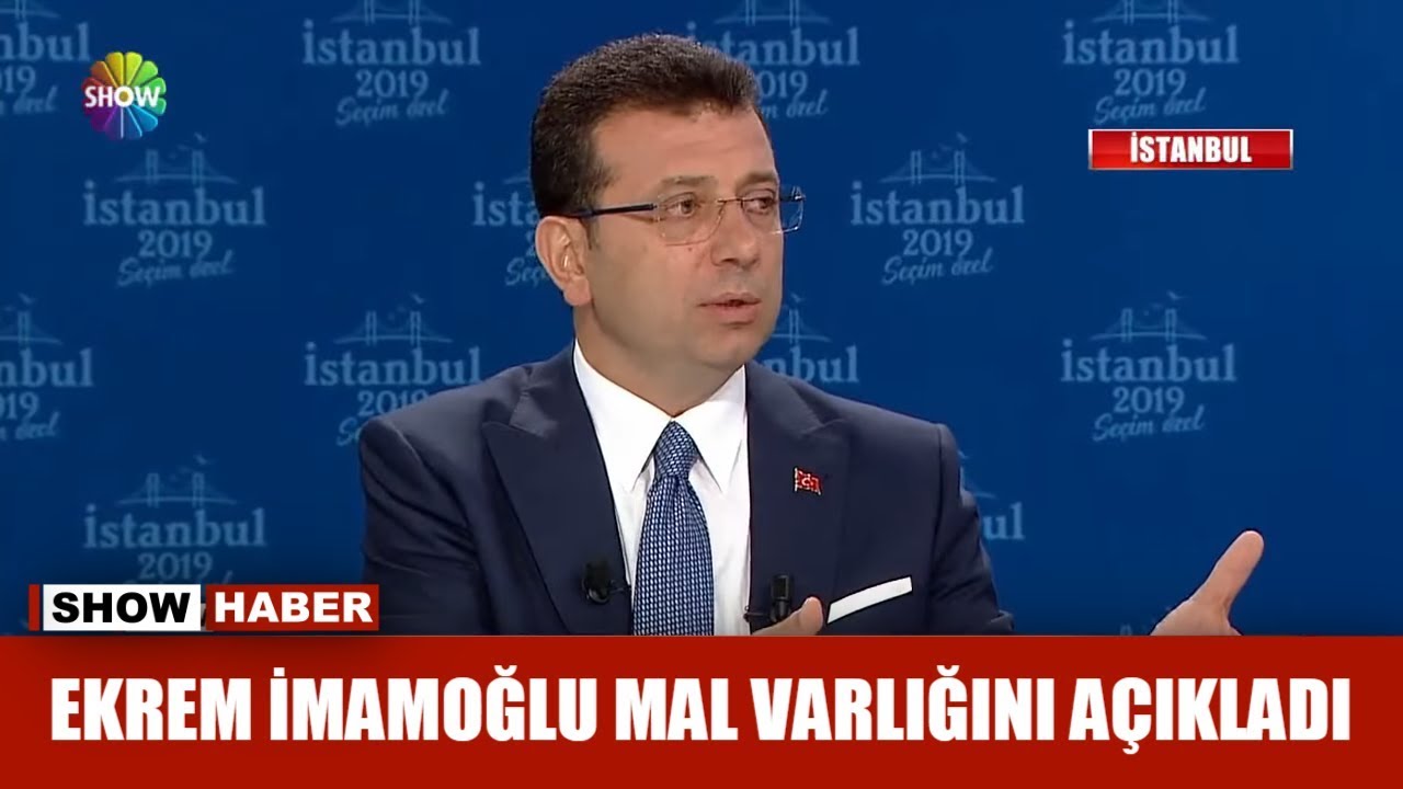 Ekrem İmamoğlu mal varlığını açıkladı!