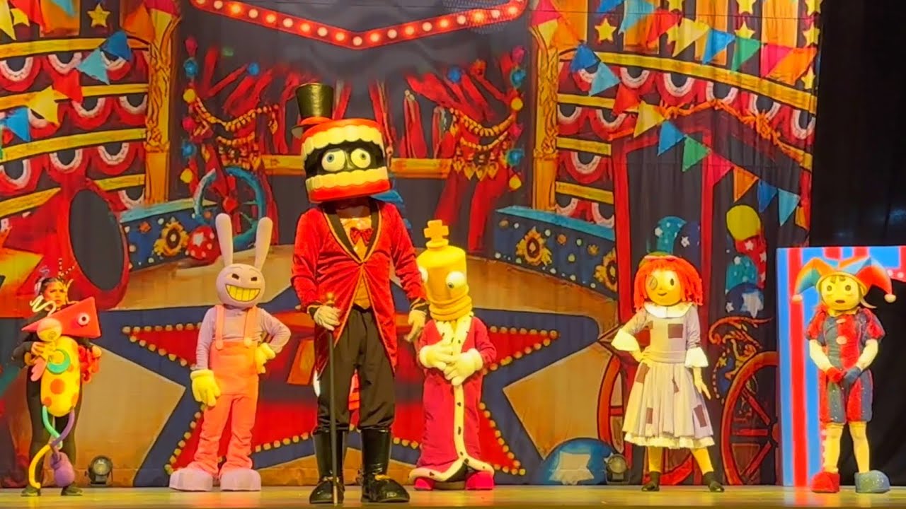 El Asombroso Circo Digital SHOW COMPLETO EN VIVO! obra de teatro sin cortes,Todos los actos 🎪 HD 4K