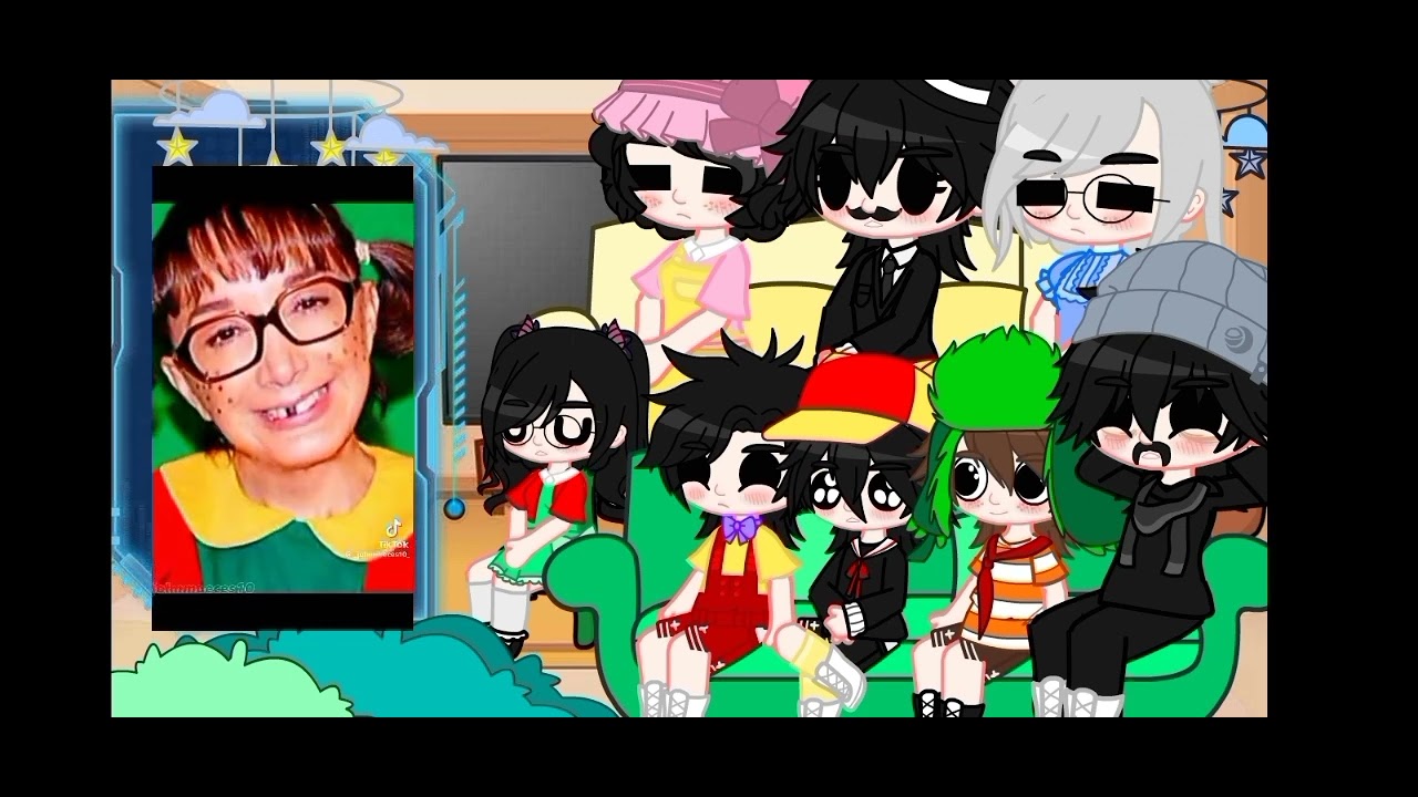 el chavo del 8 react to they tiktoks parte 3