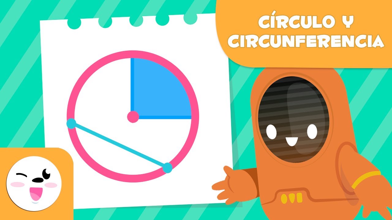 El círculo y la circunferencia - Figuras geométricas para niños