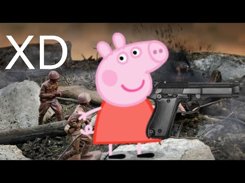El día de la guerra xd// Peppa