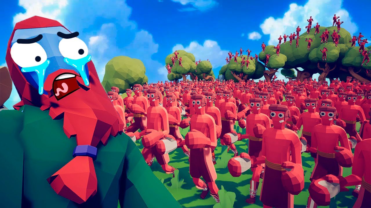 EL EJERCITO DE 1000 CLONES BOXEADORES | TOTALLY ACCURATE BATTLE SIMULATOR