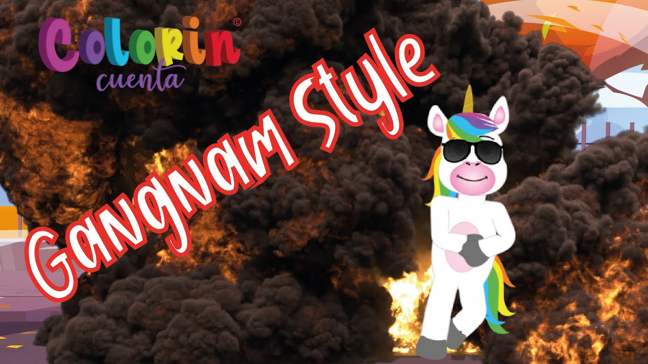 El Gangnam Style para niños de Colorin el unicornio y su baile del caballo