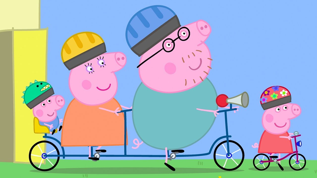 El paseo en bicicleta | Peppa Pig en Español Episodios Completos