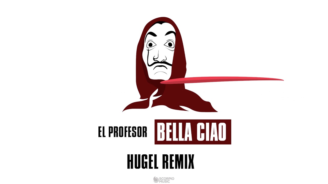 El Profesor - Bella Ciao (HUGEL Remix) [Lyric Video]