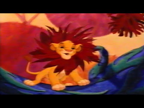 EL REY LEÓN (1994) | Yo voy a ser el rey león (VHS 1995 España)