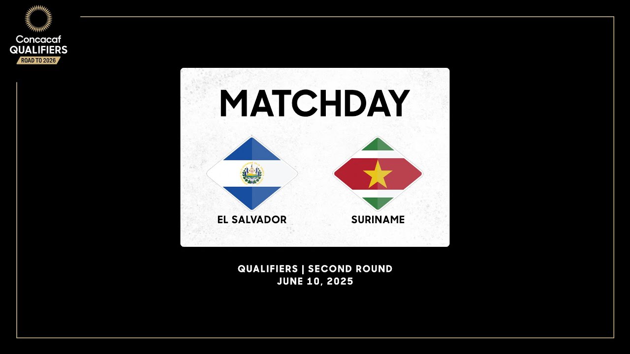 El Salvador vs Suriname | Concacaf Qualifiers - Road to 2026