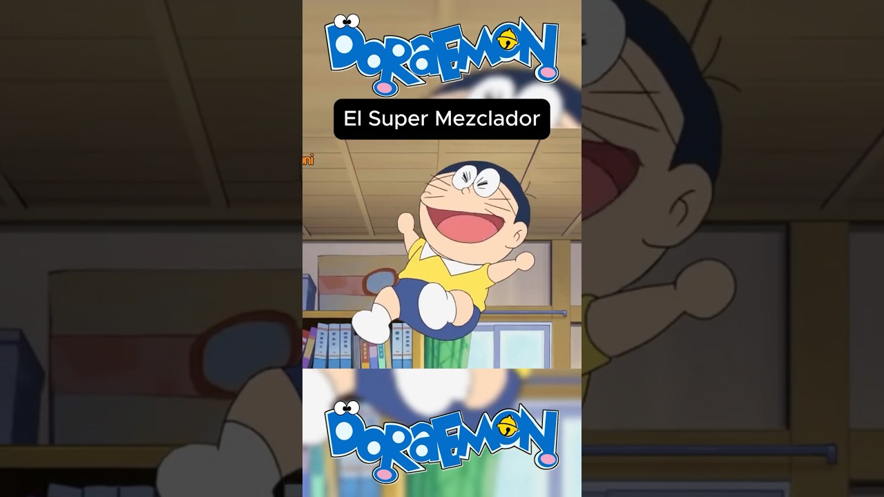El Super Mezclador #doraemoncharacters #doraemon #doramaresumen #nobita #doraemonnobita #anime