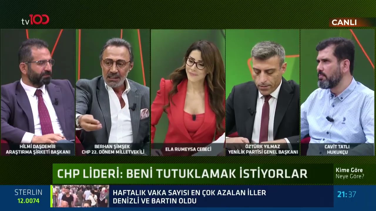 Ela Rümeysa Cebeci ile Kime Göre Neye Göre - 6 Temmuz  #tv100 #BerhanŞimşek