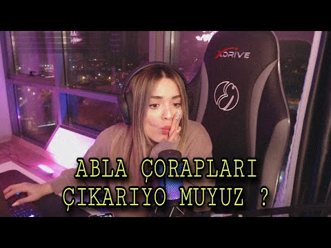 Elanur | ABLA ÇORAPLARIDA ÇIKARTIYO MUYUZ?