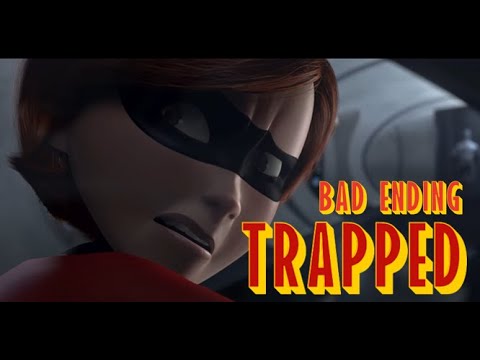 Elastigirl Stuck (Bad Ending Ambushed)