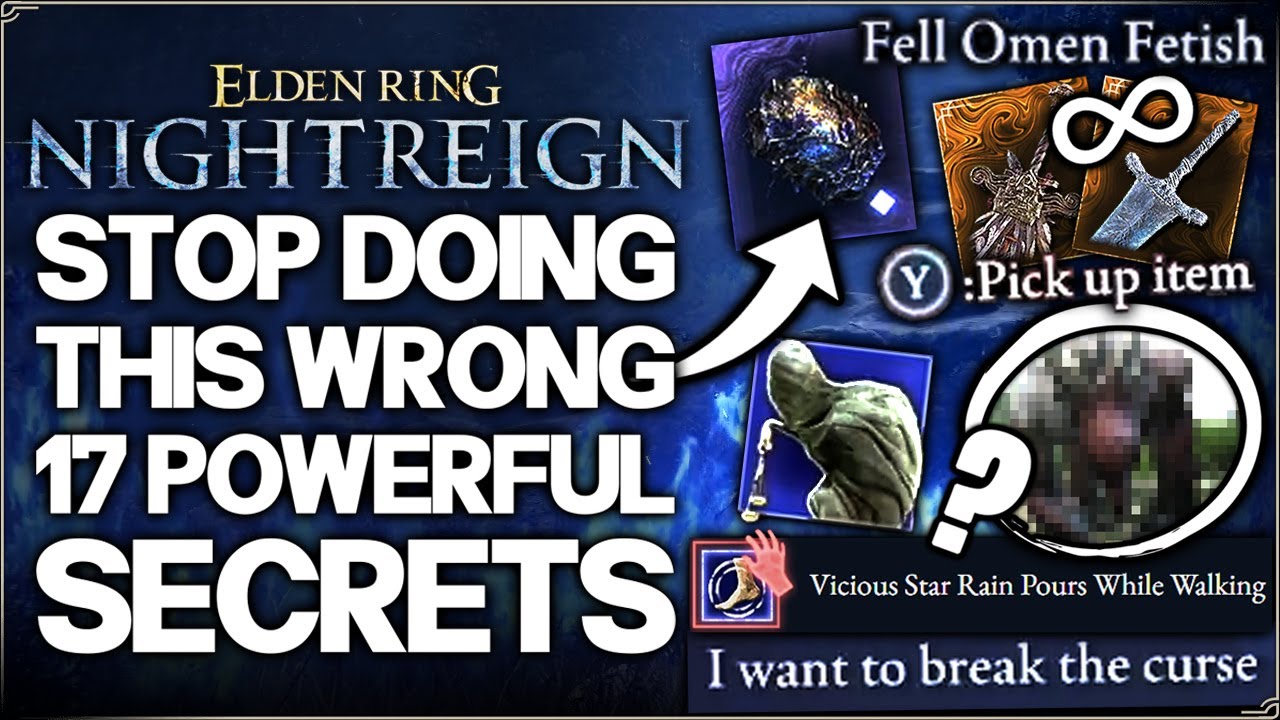 Elden Ring Nightreign - 17 OP GAME CHANGING Tips & Secrets You Didn't Know About - Easy Wins Guide!