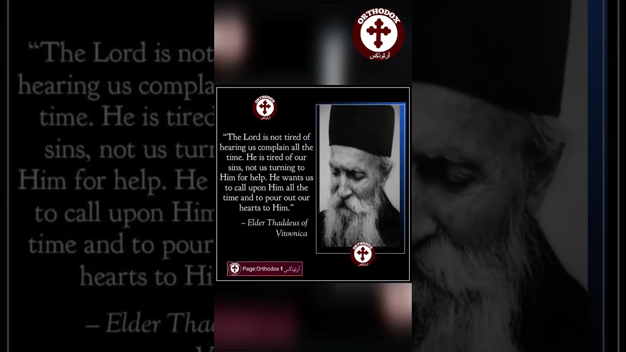 Elder Taddeus of vitovnica