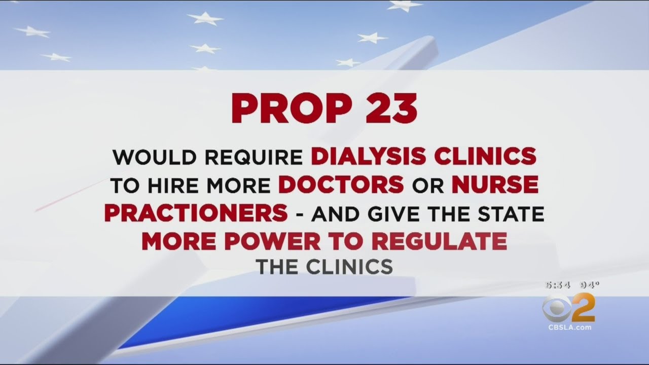 Election 2020: Proposition 23