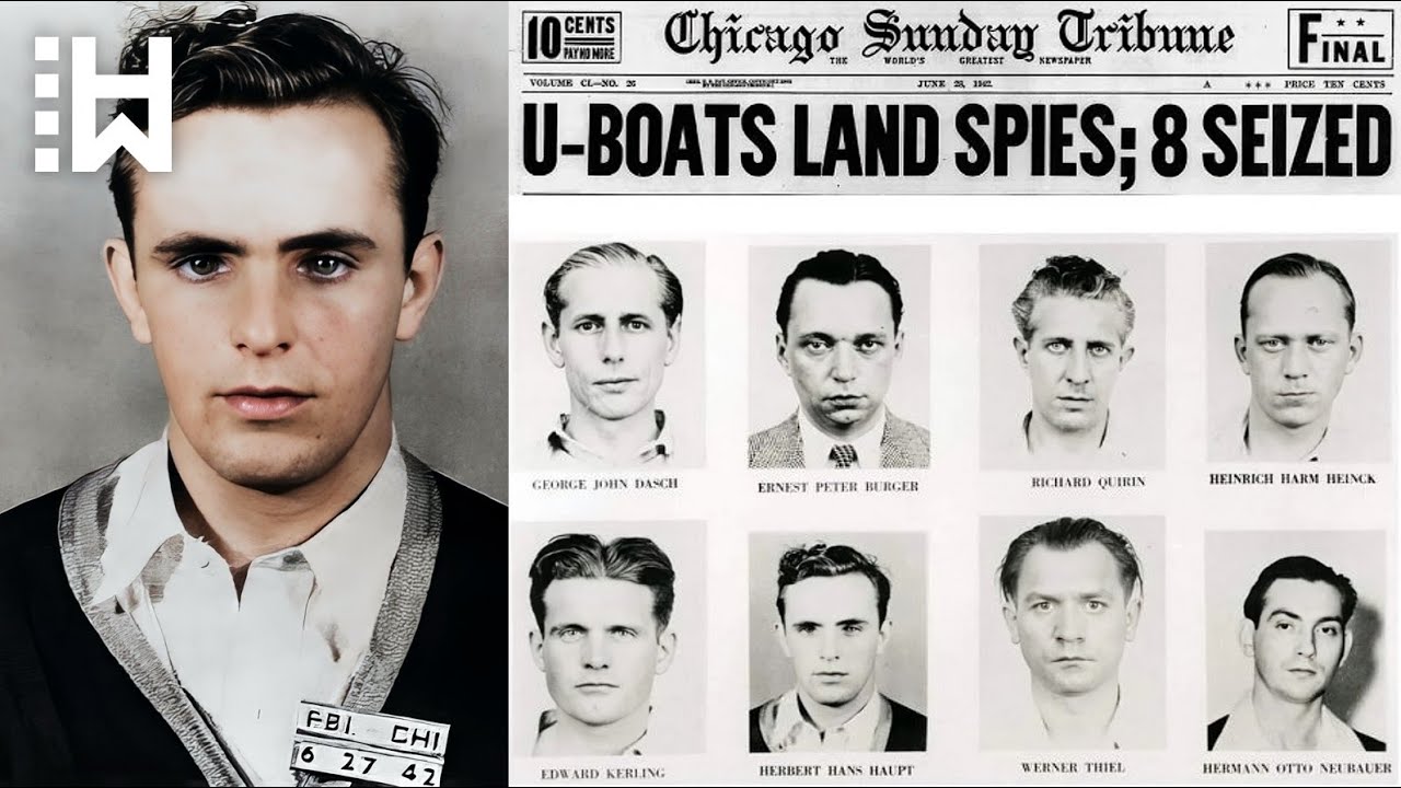 Electric chair execution of Nazi spy who bought a sports car instead of spreading terror in the USA